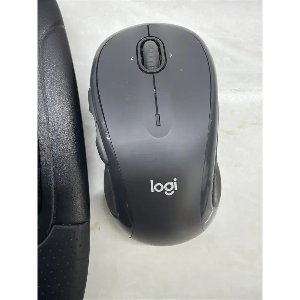 Logitech Wave Wireless Keyboard Mouse Combo K350 And M510 Unifying USB WORKING